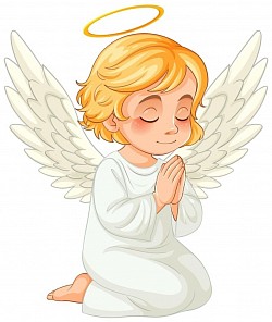 Angels pray with me and you